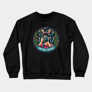 Christmas Captures Crewneck Sweatshirt